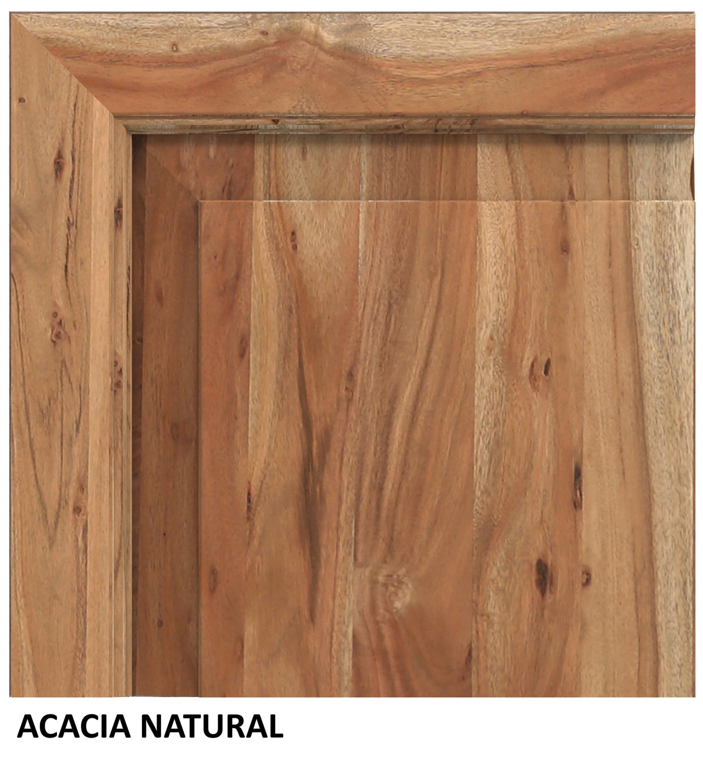 Malcolm Acacia 96" Live Edge Dining Table - Natural