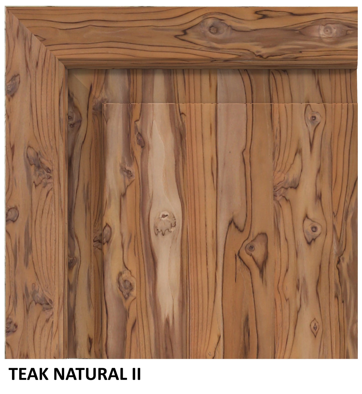 Bartholomew 72" Teak Live Edge Dining Table - Natural