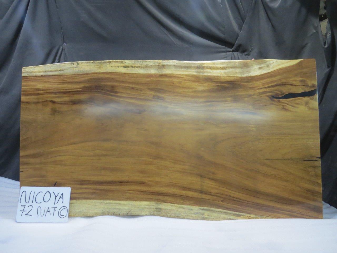 Nicoya 72" Guanacaste Live Edge Dining Table - Natural