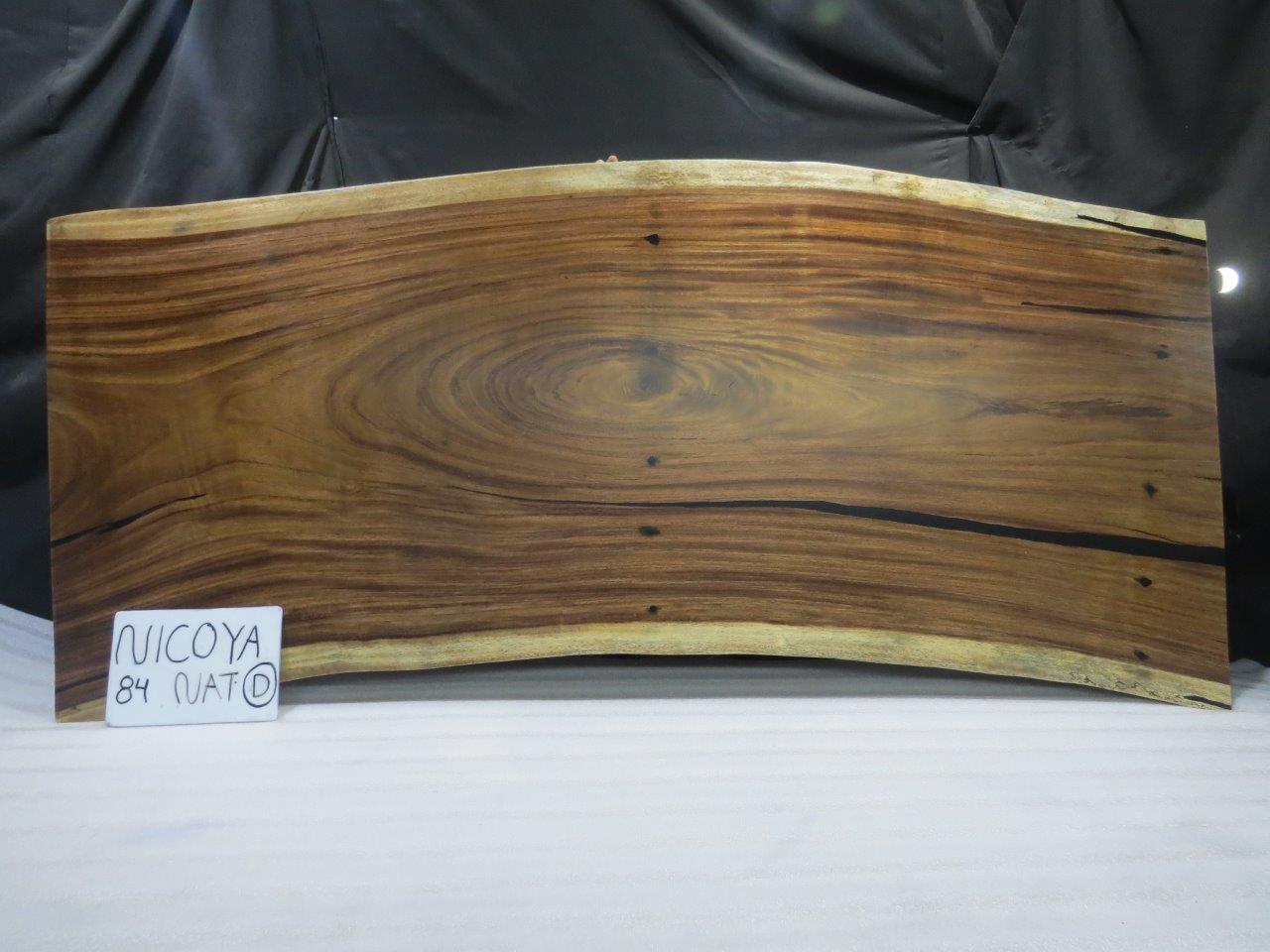 Nicoya 84" Guanacaste Live Edge Dining Table - Natural