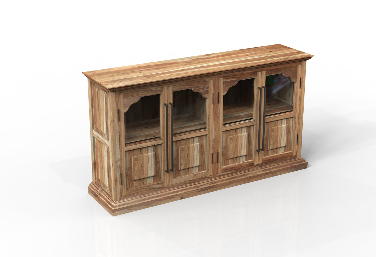 Bradshaw 76" 4 Door Sideboard - Natural