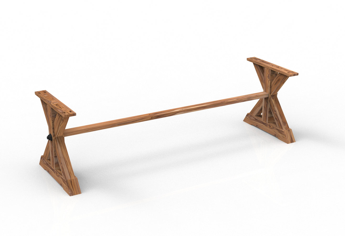 Malcolm Acacia 120" Live Edge Dining Table - Natural