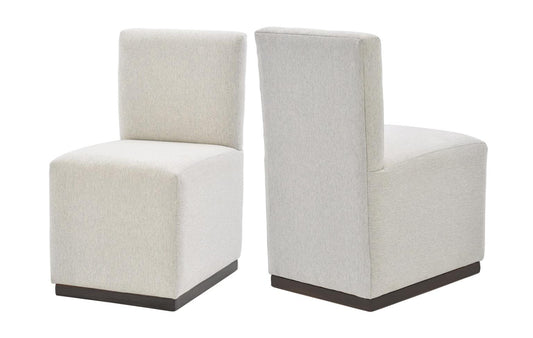 Bianca Top Grain Leather Dining Chair -  Tobacco + Natural