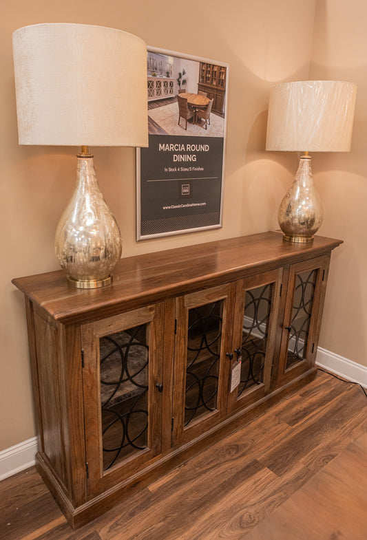 Wilhelm 76" 4 Door Sideboard - Natural