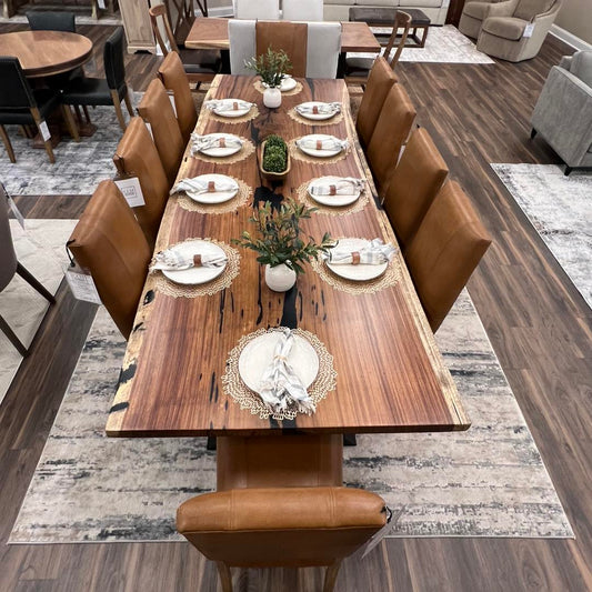 Nicoya 120" Guanacaste Live Edge Dining Table - Natural
