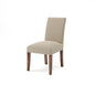 Jonas Dining Chair -  Performance Cream + Natural & Black