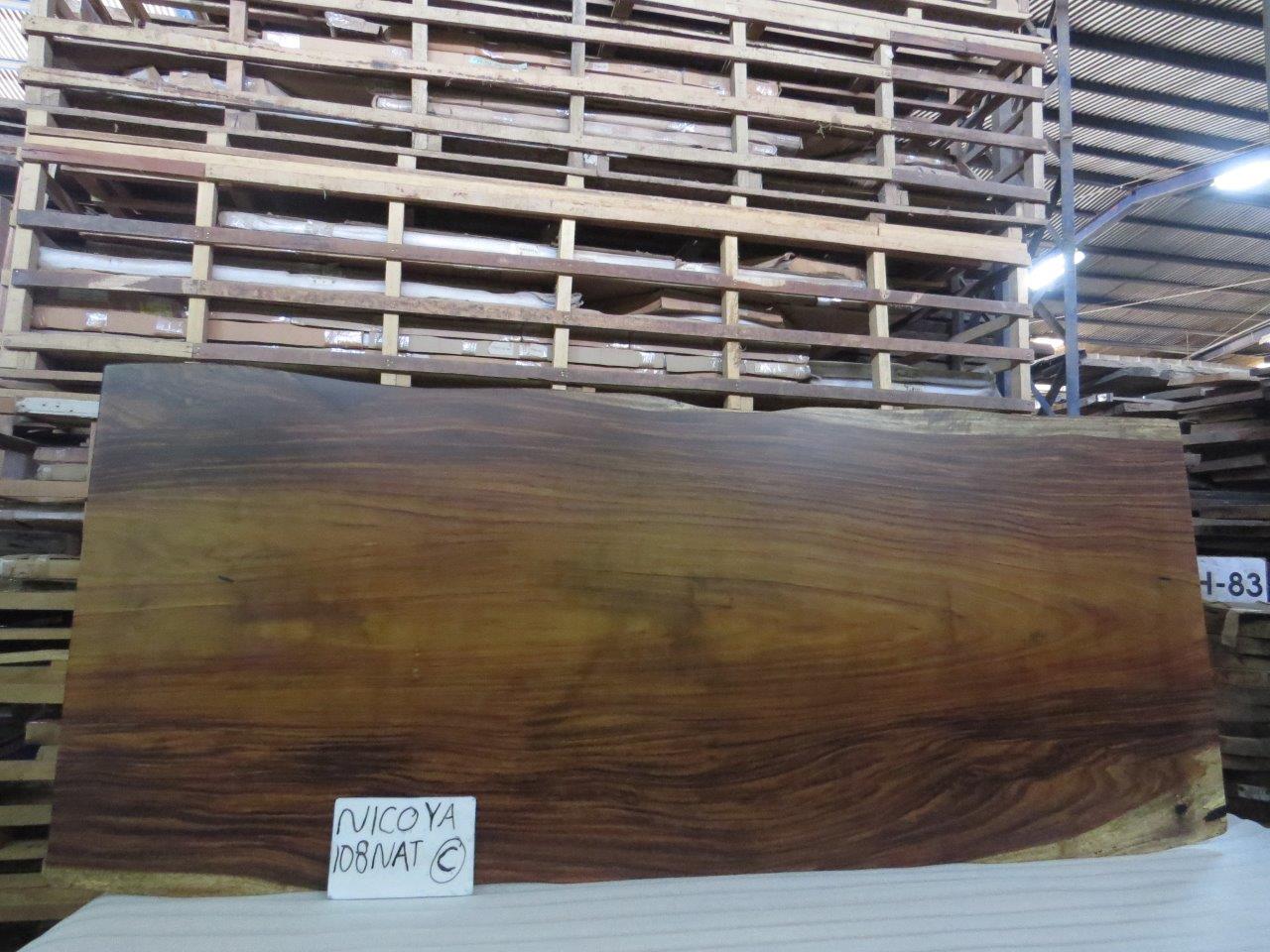 Nicoya 108" Guanacaste Live Edge Dining Table - Natural