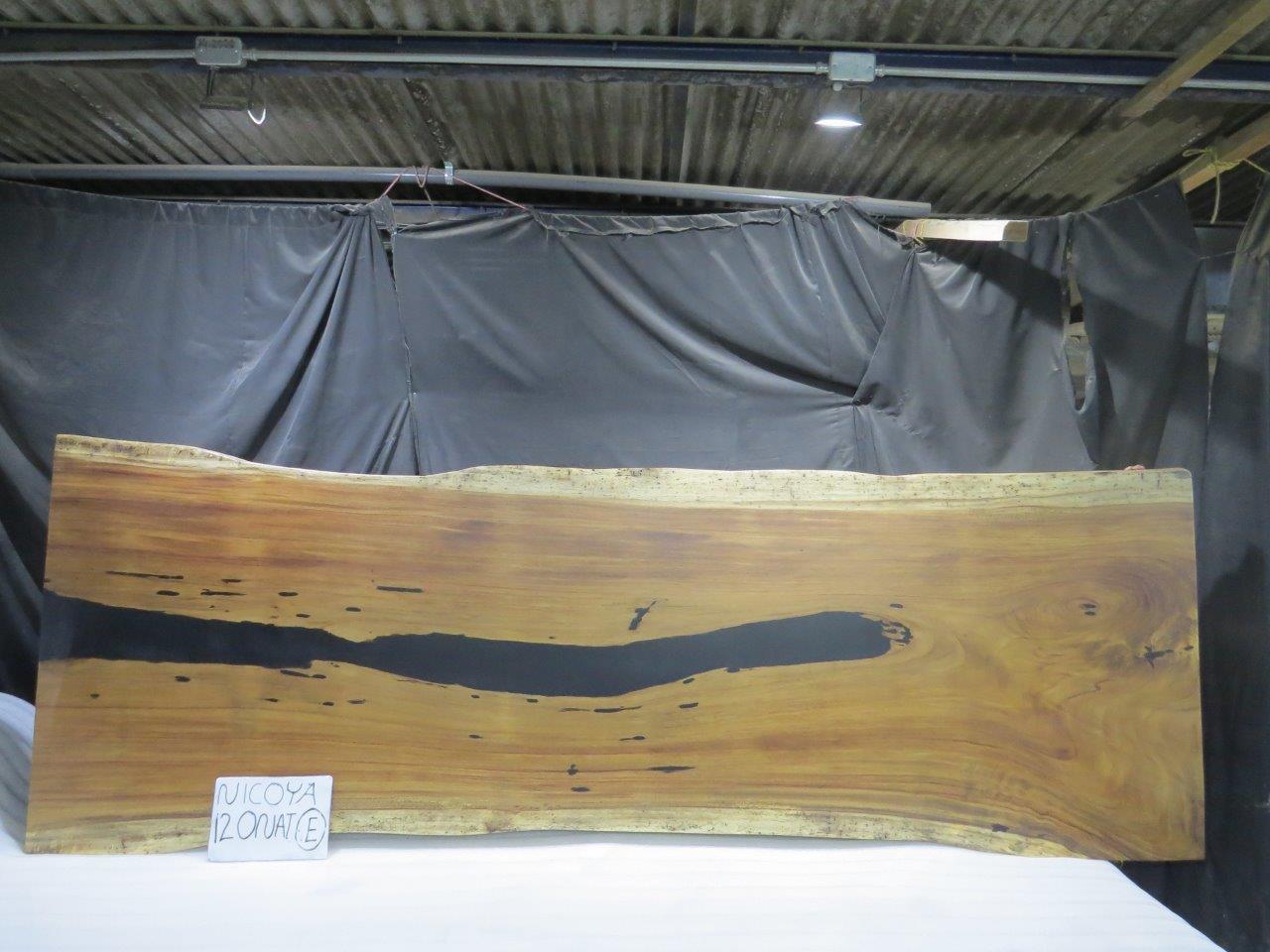Nicoya 120" Guanacaste Live Edge Dining Table - Natural