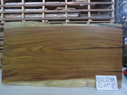 Nicoya 72" Guanacaste Live Edge Dining Table - Natural