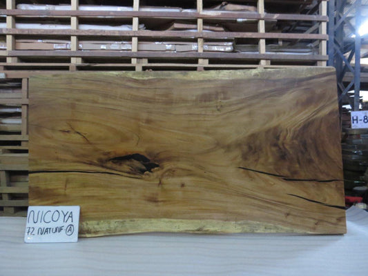 Nicoya 72" Guanacaste Live Edge Dining Table - Unfinished