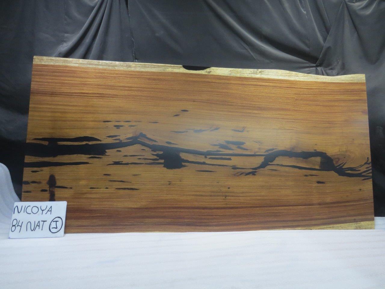 Nicoya 84" Guanacaste Live Edge Dining Table - Natural