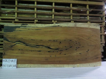 Nicoya 84" Guanacaste Live Edge Dining Table - Unfinished