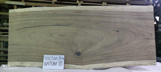 Nicoya 84" Guanacaste Live Edge Dining Table - Unfinished