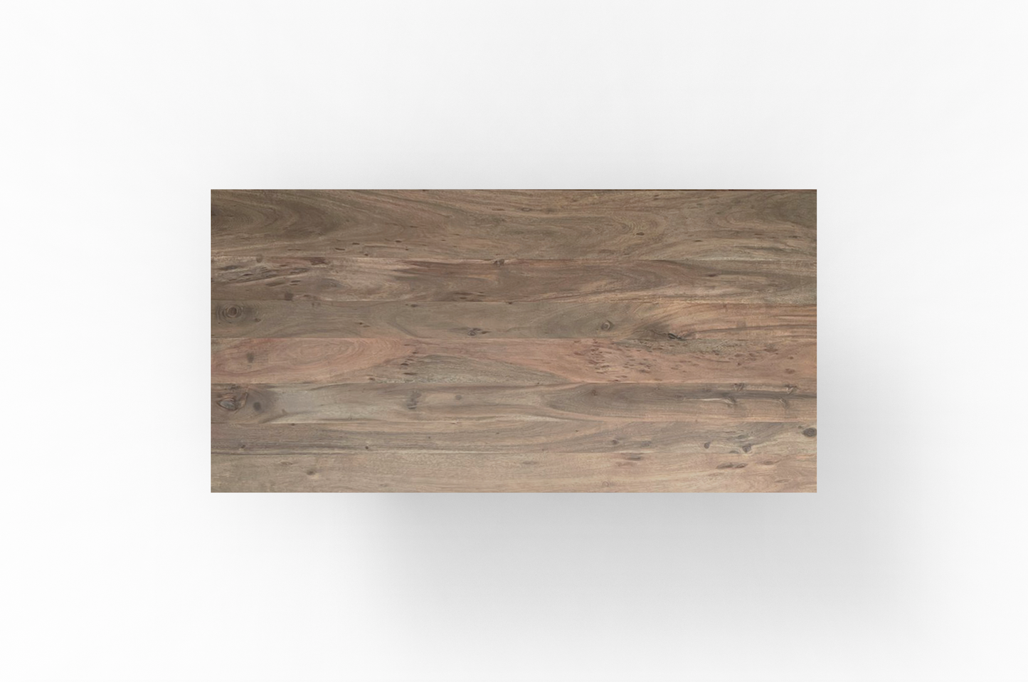 Maxwell Acacia 84" Bar Height Pub Table - Natural + Smoke