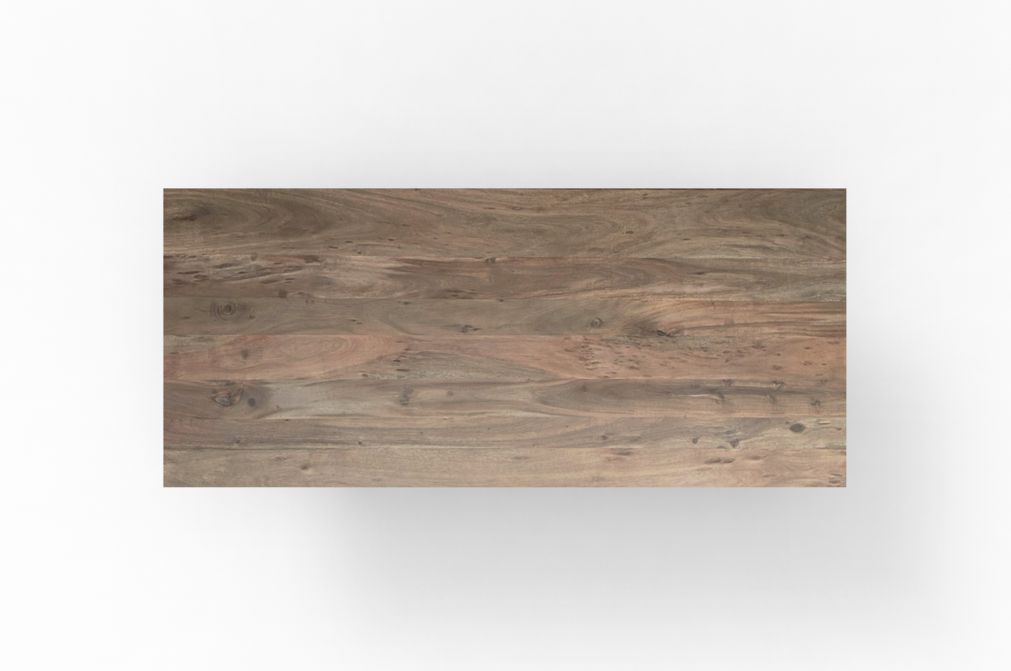 Maxwell Acacia 96" Bar Height Pub Table - Natural + Smoke