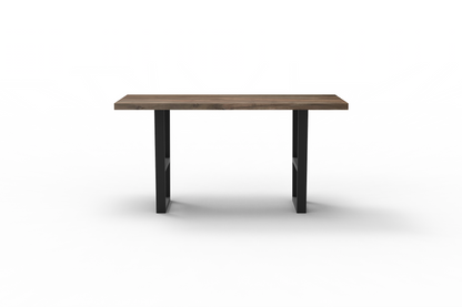 Maxwell Acacia 72" Counter Height Gathering Table - Natural + Smoke