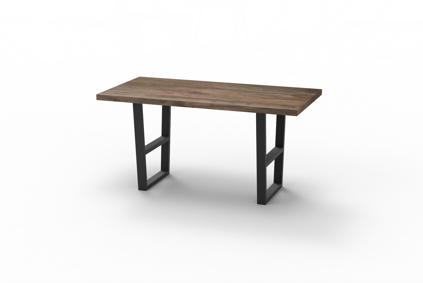 Maxwell Acacia 72" Counter Height Gathering Table - Natural + Smoke