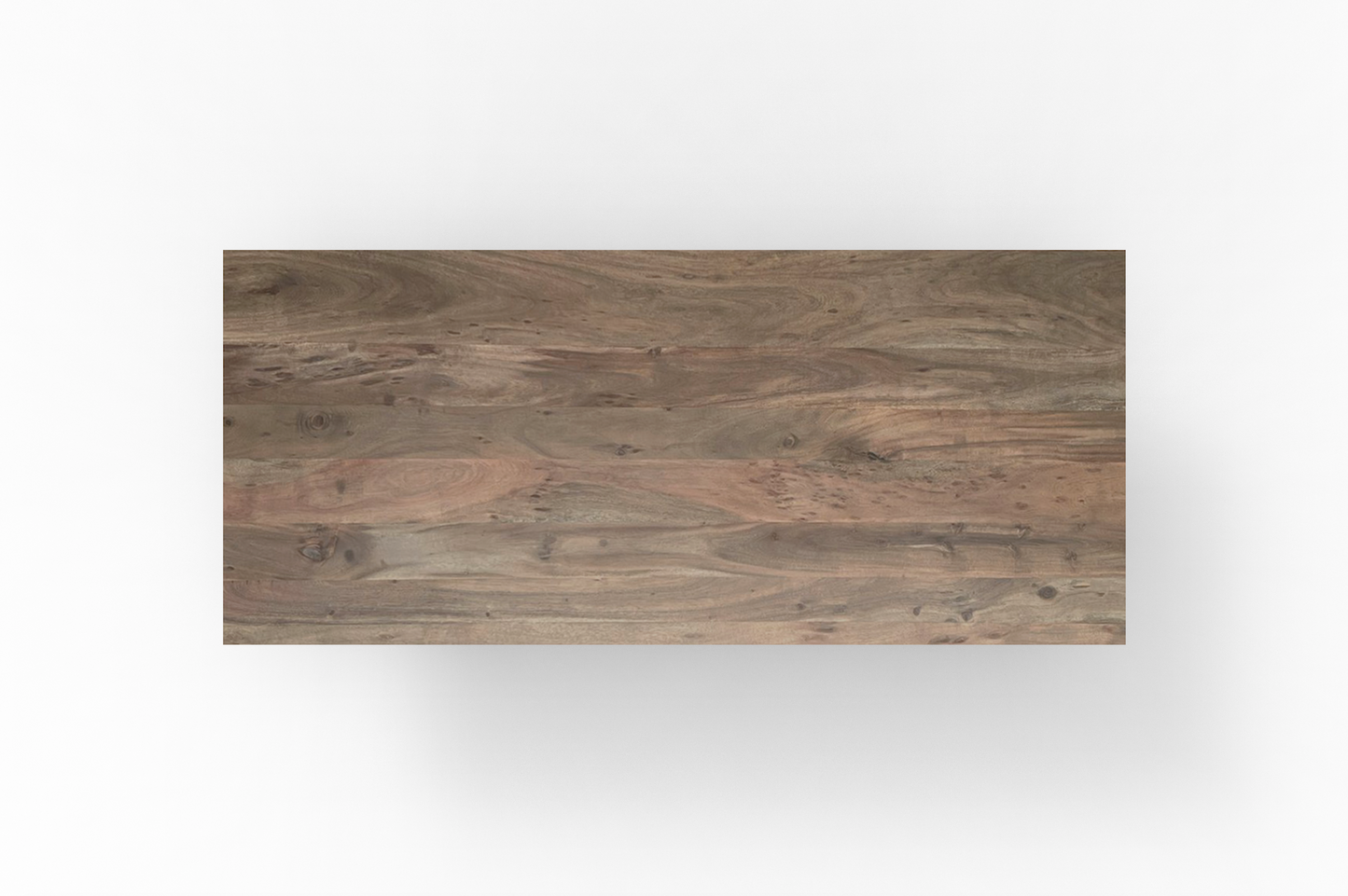 Maxwell Acacia 108" Counter Height Gathering Table - Natural + Smoke